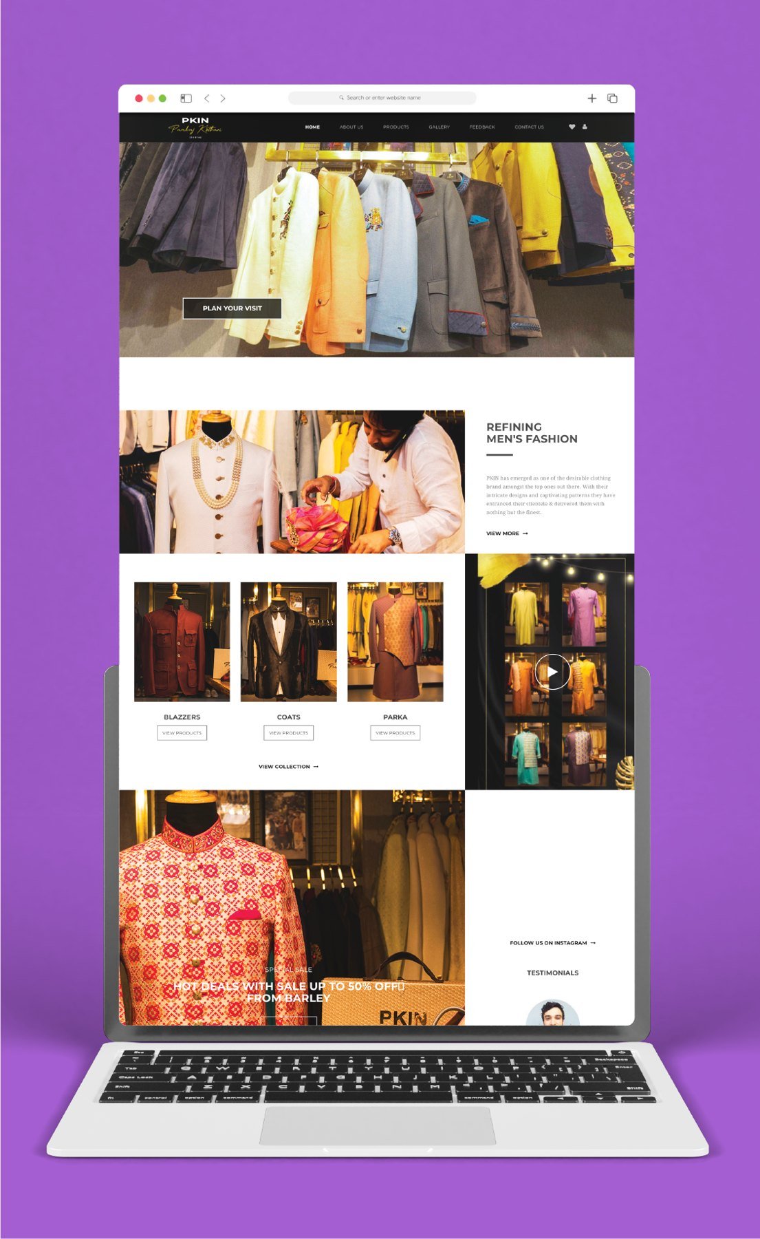 Website Design & Development project 1